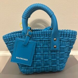 Balenciaga woven bag